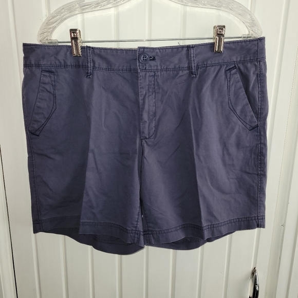 Eddie Bauer Navy Shorts - Picture 1 of 4